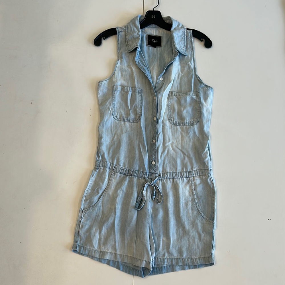RAILS DENIM PLAYSUIT